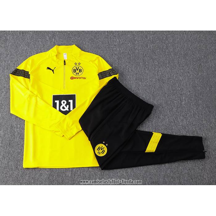Chandal de Sudadera del Borussia Dortmund 2022 2023 Amarillo